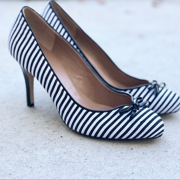 Talbots Shoes - {Talbots} striped heel